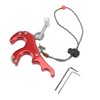 4 Finger Archery Release Aid Grip Aluminum Alloy Compound Bow