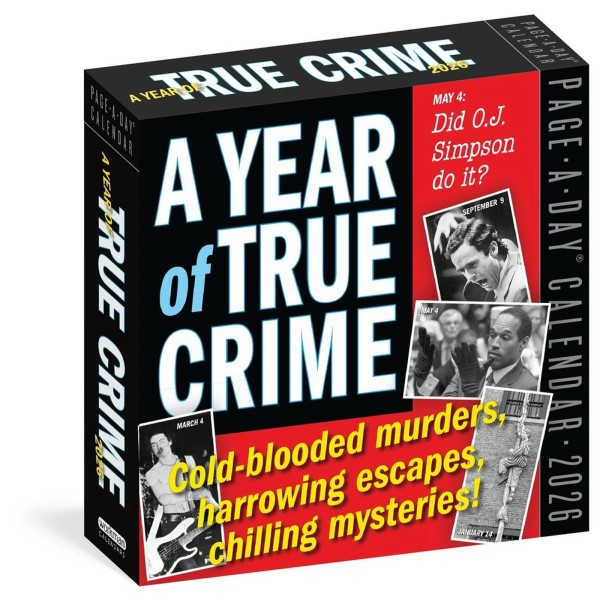 Workman Publishing Year of True Crime Page-A-Day® Calendar 2026