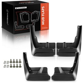 A-Premium Mud Flaps Compatible with Toyota Sienna 2011-2017 Van, No Drilling Required Mud Guards with Hardware Accessories, Set of 4 Front and Rear(Not fit SE)