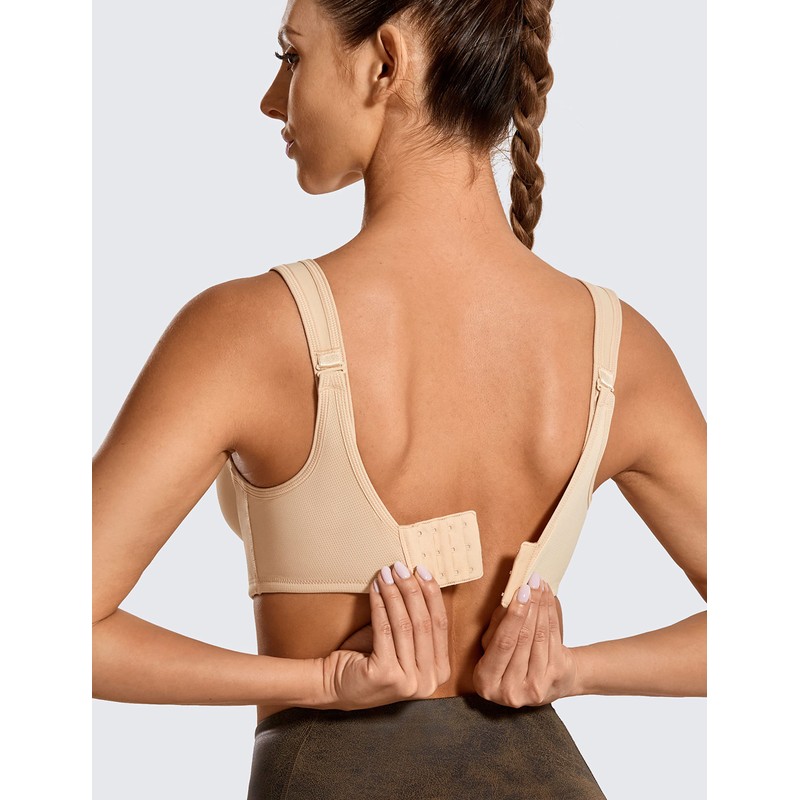 SYROKAN Women's Max Control Underwire Sports Bra High Impact Plus