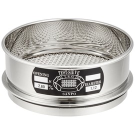 Sanpo Stainless Steel Sieve 5.9 x 1.8 inches (150 x 45 mm) 2.80 mm/5-3290-23