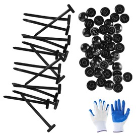 120pcs Nylon Universal Cable Tie Buckle Set, Plastic Cable Ties Straps with 120 Self-Locking Zip Ties Holder Wiring Fasteners Management for Car Fender Repairing