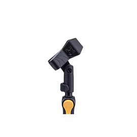 Hercules MS100BPLUS - Soporte para micrófono de mesa con base redonda