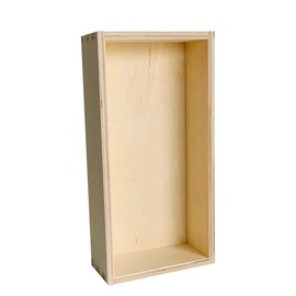 Moood Storage Box 30 x 15 x 7 cm - Decorative Box Wooden Box Organiser Box Birch Plywood with Finger Join Connection