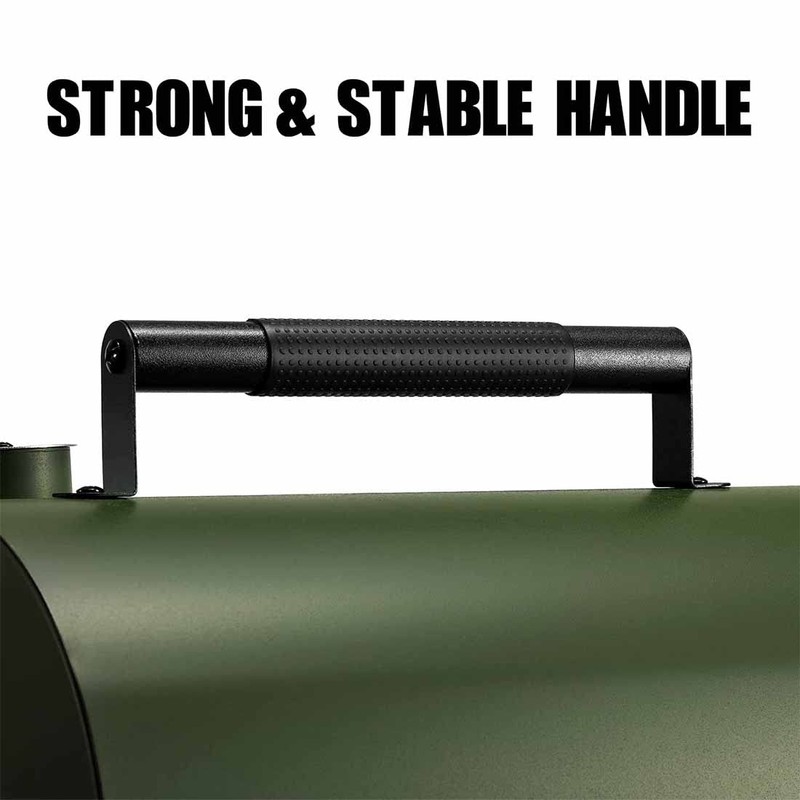 MAISON HUIS Adjustable Portable Charcoal Grill Multi-functional Metal Small BBQ