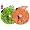 2 Pack Orange&Green 20FT Long Dog Leashes That Pull,Heavy Duty