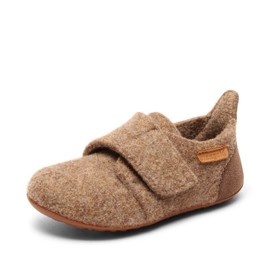 Bisgaard Unisex Children's Casual Wool Slippers, camel, 30 UK