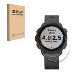 HYGMOCC [2 Pack] Screen Protector Designed for Garmin Forerunner 945, High Definition Watch Screen Protector, 9H Hardness, Anti-scratch, Touch Sensitive, Drop-protection