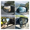 Blind Spot Mirror of Car, 360° Adjustable HD Glass Wide