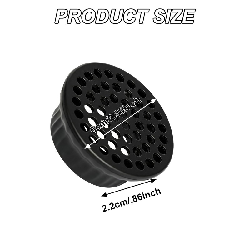 Italian Pasta-Shaped Nozzle for Ninja Creami Swirl Black