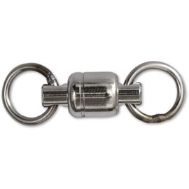 Black Cat 22 mm X-Strong Ball Bearing Swivel 4 Black Nickel Pack of 4 97 kg