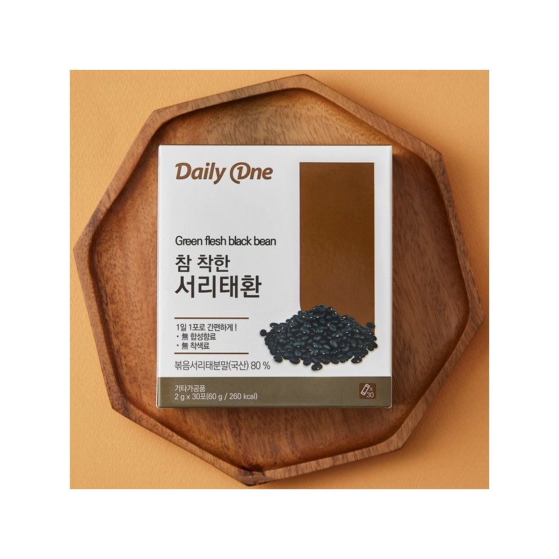 Daily One 데일리원 참 착한 서리태환 2g X 30포 2통