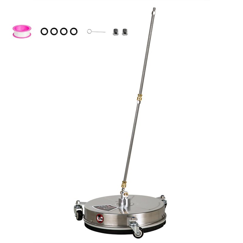 ECCPP 15 Inch Pressure Washer Surface Cleaner with 3 Wheels