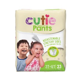 14673100 Toddler Training Pants WonderPants Pull On 3T - 4T Disposable Heavy Absorbency