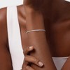 Silver Bracelets for Women, 3MM 925 Sterling Silver Bracelets 6.5