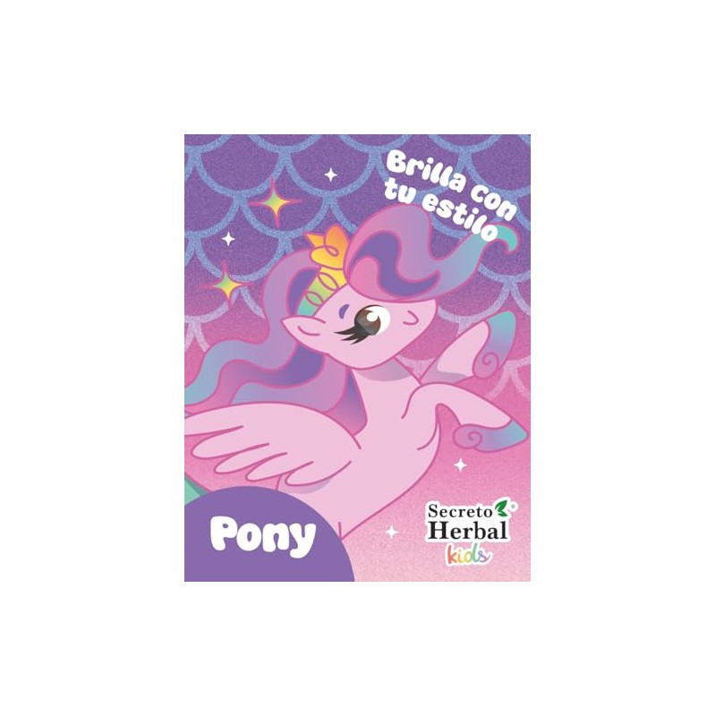 Shampoo Pony Secreto Herbal Línea Kids Cola de Caballo y