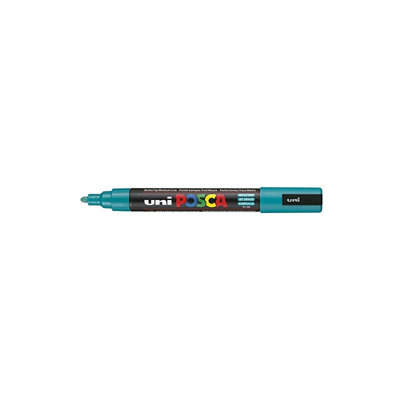 Posca UNI-BALL MARKER PEN PC-5M - EMERALD GREEN - Single