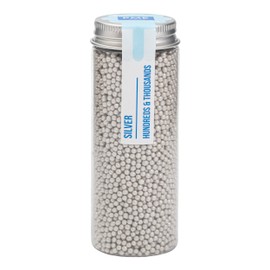 PME Sprinkles “Hundreds & Thousands” – Argento (86 g / 3 oz)