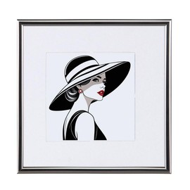 Ideal New Lifestyle Plastic picture frame, square: 20x20 cm, 30x30 cm, 40x40 cm, 50x50 cm, 20x20