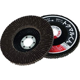 TRUSCO GP Top Tokumaru-kun Arandum Φ3.9 inches (100 mm), Pack of 10, 60# GP100TM-60