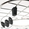40 Pcs Rubber Feet for Sink Grid,Black Rubber Feet for