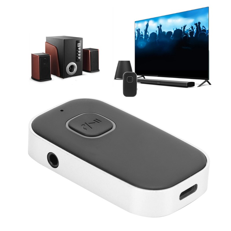 Bluetooth Adapter 3.5mm V5.0 EDR 2 in 1 Wireless Receiver