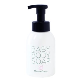 Mil-Poche Organics Body Soap, 11.8 fl oz (350 ml), Foam, Moisturizing, Babies, Newborns, Facial Cleansing, Hypoallergenic, Sensitive Skin, Dry Skin, Naturally Derived Ingredients, Bathing