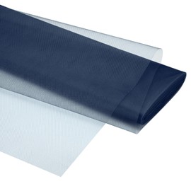 PATIKIL Rollos de tela de tul 100% poliéster, 54 pulgadas por 20 yardas, carrete de tela de tul para manualidades, decoración de bodas, fiestas, faldas tutú, falda de mesa, azul marino