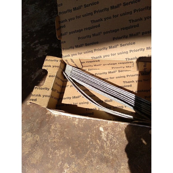 Lot of 10 9" New Heavy Duty copper tinted Braided