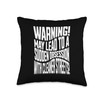 litter waste trash cleaning clean littering Litter Picking Throw Pillow