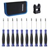 WORKPRO Precision Screwdriver Set 10-Piece, Cr-V Steel Small Screwdrivers Set,
