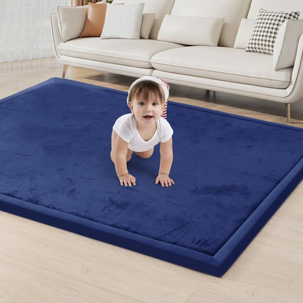ACOMOPACK Baby Play Mat for Floor 1.3" Thick Memory Foam