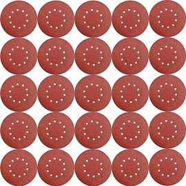 SACKORANGE 50 Pack 9-Inch 10 Hole 40 Grit Hook-and-Loop Drywall Sandpaper - Aluminum Oxide Sanding Disc for ‎9" Drywall Sander Wood Furniture Finishing