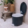 Addis Premium Deluxe Bathroom Office Pedal Bin with inner, 3.5