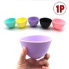 Hand-sized rubber mask pack tool bowl / 한손크기 고무재질 마스크팩도구그릇