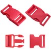 Trsnzul Buckle 20 Pieces Plastic Buckle 10 Colours Side Release