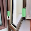 Door Pinch Guard,Slam Stoppers,Soft Stopper Hinge,Hanging Rubber Wedge,Green,2PCS