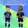 18 Inch Doll Clothes and Accessories Girl 13 PCS Team
