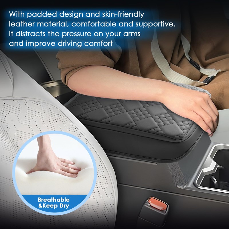Coleya for 2025 Toyota 4Runner Center Console Cover, (SR5/TRD Sport/TRD
