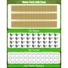 36 Pcs Titanium Coated Blades with Plastic Washers Compatible with