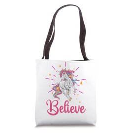 Unicorn Believe Tote Bag