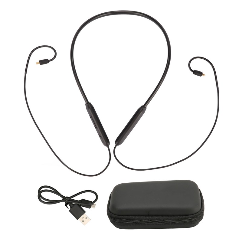 Bluetooth Earphone Wireless Upgrade Cable with Mic and Controller for