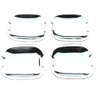URO Parts CDH202 Chrome Door Handle Cups