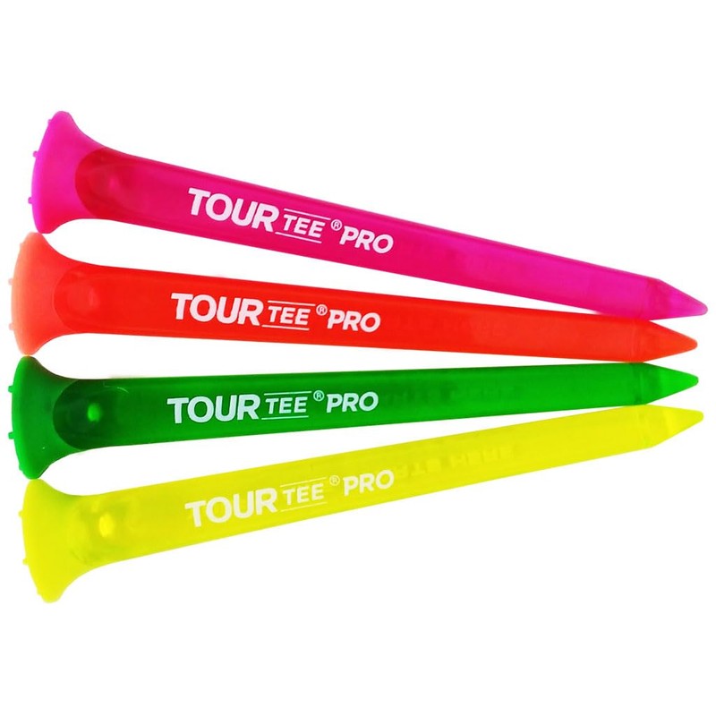 Tour Tee PRO NEONS Golf Tees (4 Pack) T-489 (590)