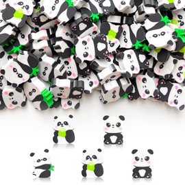 Kleeblatt Mini Panda Erasers for Kids Bulk, 50 PCS Cute Fun Desk Pets for Kids Classroom, Treasure Box Prizes,Party Favors for Kids Goodie Bags, Back to School Gifts for Students