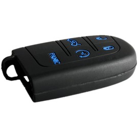 Silicone Smart Key Fob Cover Case Jacket Keyless Entry for 2018-2024 Jeep Grand Cherokee Dodge Challenger Charger Dart Durango Journey Chrysler 300