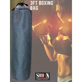 PUNCH BAG BOXING BAG Boxing, Kickboxing Martial Arts 3ft Punch Bag (Sold Un-Filled)