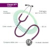 3M Littmann Estetoscopio Classic III, Manguera Color Ciruela, Acabado Standard,