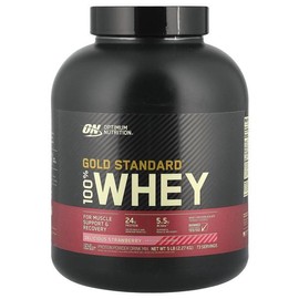 옵티멈 유청 단백질 딸기맛 프로틴 파우더 2.27kg Optimum Whey Protein Strawberry Flavor Protein Powder 2.27kg