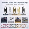 PPDVUUT Zipper Locks for Backpacks, Suitcases, Travel Bags & More,